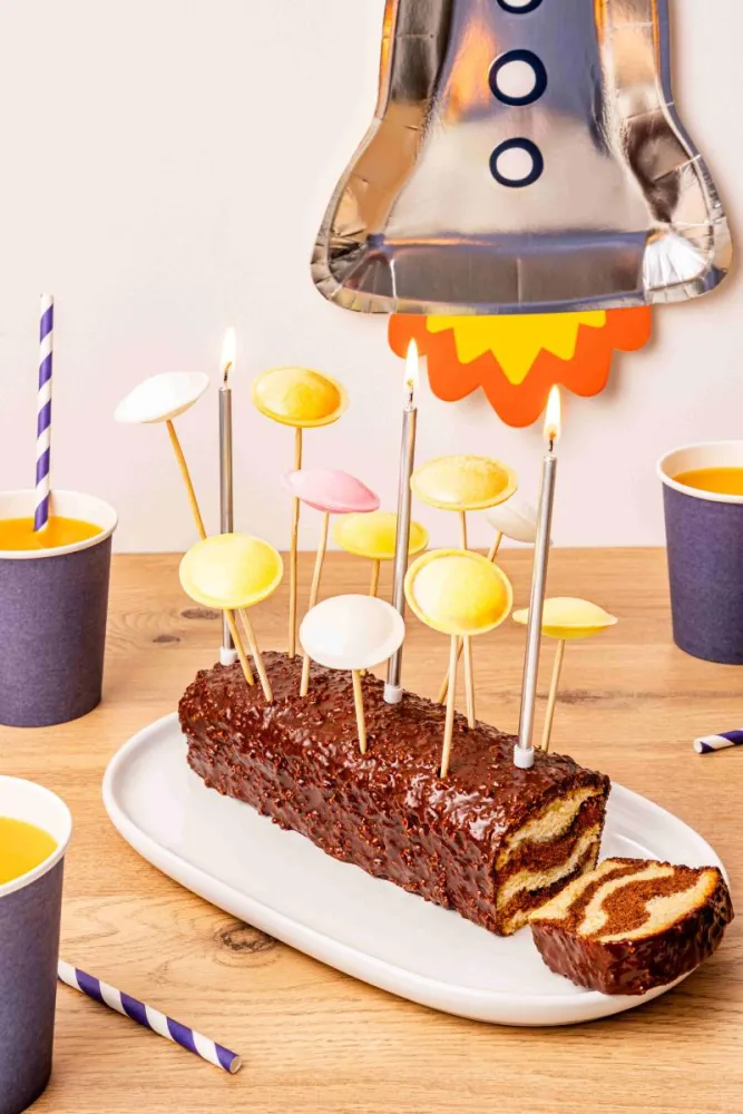 gateau anniv espace