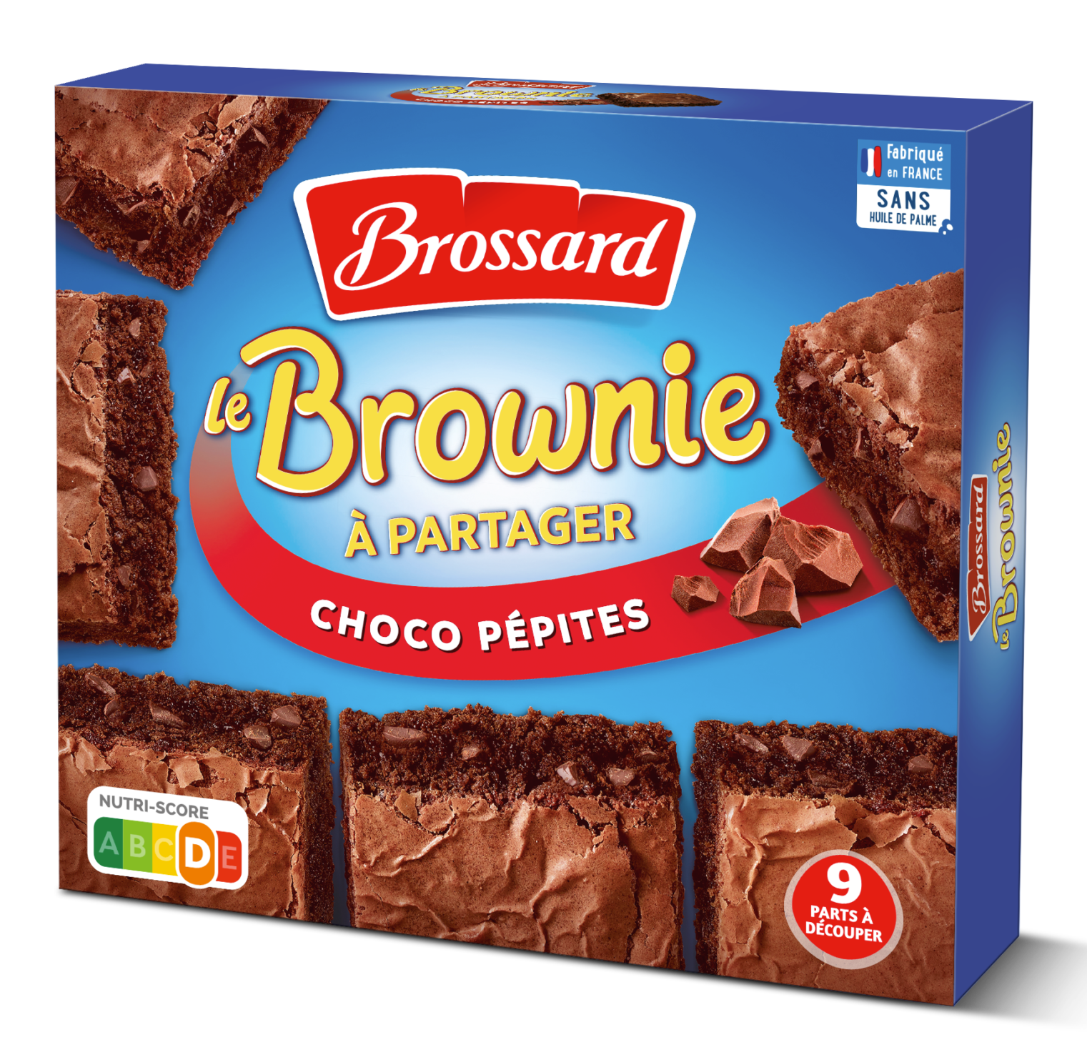 Brownie Chocolat Pépites – Brossard